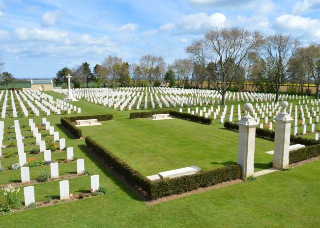 Canadian War Cemetery at Bény-sur-Mer
